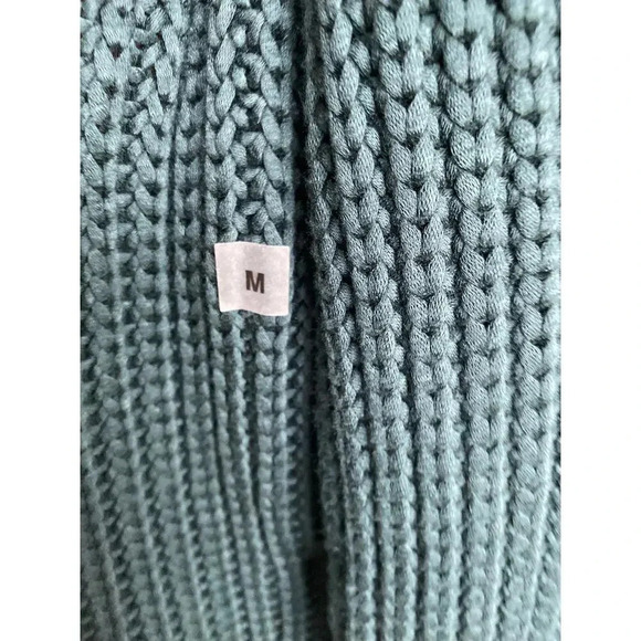 NWT Express Knit Sweater Waffle Preppy Romantic Autumn Boho Parisian Scandal M - Picture 7 of 9